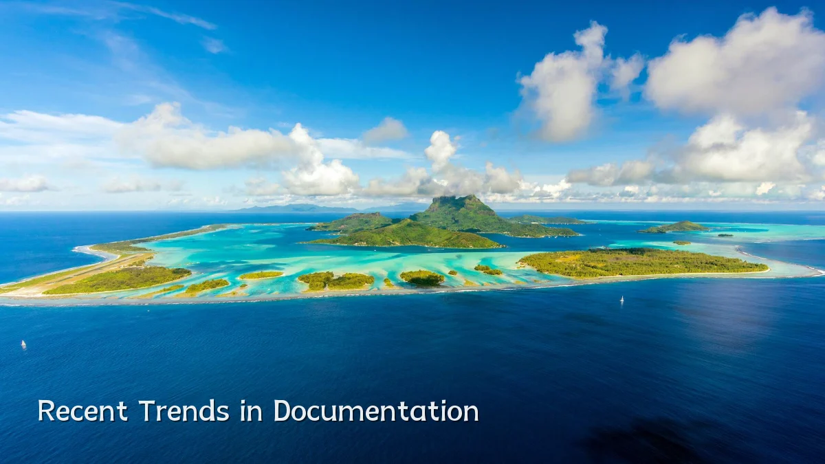Recent Trends in Documentation